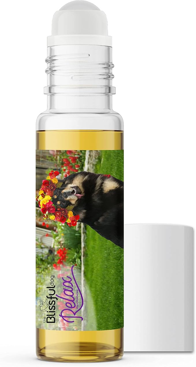 The Blissful Dog Tibetan Mastiff Relax Roll-ON Aromatherapy for Dogs - Anxiety Relief for Dogs