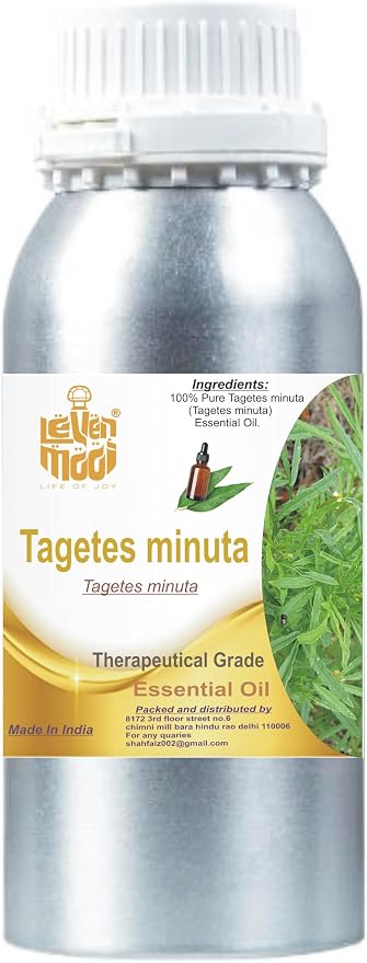 LEVENMOOI Therapeutic Grade Essential Oil – Pure & Natural for Aromatherapy, Humidifiers, Diffusers & DIY Uses (250, Tagetes minuta)