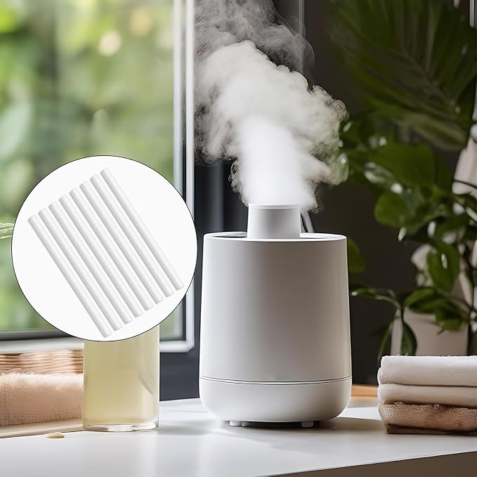 50pcs Multi Purpose Quick Absorption Fibre Cotton Humidifier Sticks Replacement Set Retention Diffusers Wicks