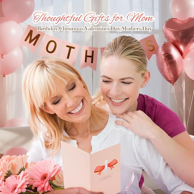 Gifts for Mom, Wife, Grandma, Sister, Friends: Unique Birthday Gifts Baskets Set for Personalized Best Mom from Daughter Son, Spa Presents for Christmas, Birthday, Valentines, Mothers Day