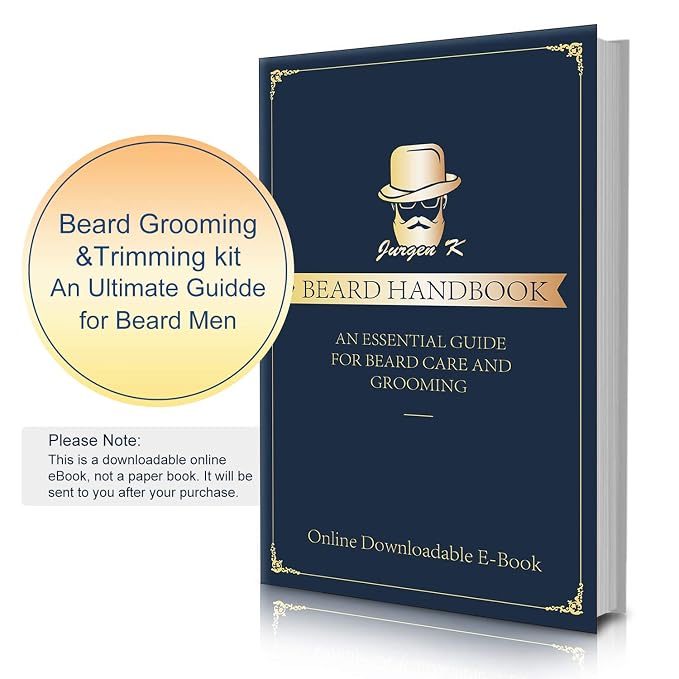 Beard Kit w/Beard Oil, Beard Balm, Beard Comb, Men's Daily Grooming & Care, Moisturize & Soften Facial Hair, Christmas & Birthday Gifts for Men Husband Boyfriend Dad, Stocking Stuffers for Adult Men
