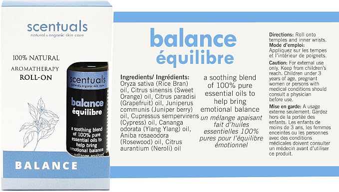 Roll On Essential Oil (Balance, 0.3 fl.oz)