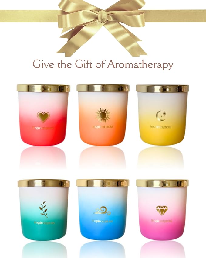 Bath Candle | Sea Breeze Scent w/Gold Blue Waves Symbol | Luxury Candle for Date Night, Spring Home Scents, Mother's Day, Bathroom & Gifts for Women