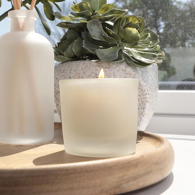 Lifetherapy Empowered Scented Soy Votive Candle, Natural Wax, 2.5 Oz | Scented soy votive candle with clean burn, long lasting fragrance, and natural wax for home décor