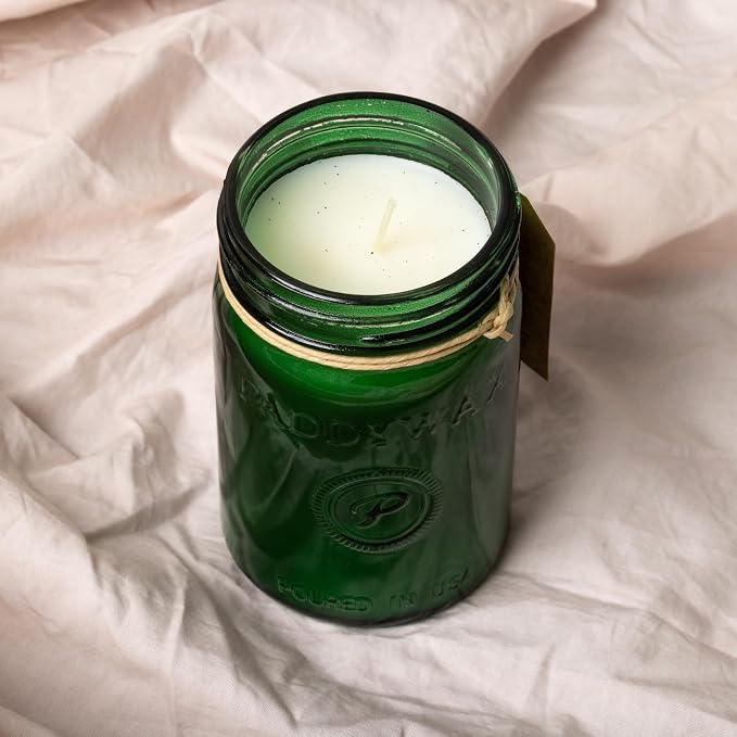 Paddywax Scented Candles Relish Collection Soy Wax Artisan Candle in Glass Jar with Lid, 9.5-Ounce, Balsam + Fir