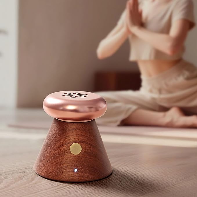 Yosoo Health Gear Waterless Essential Oil Diffuser, Scent Auto Shut Off for Home Office Bedroom