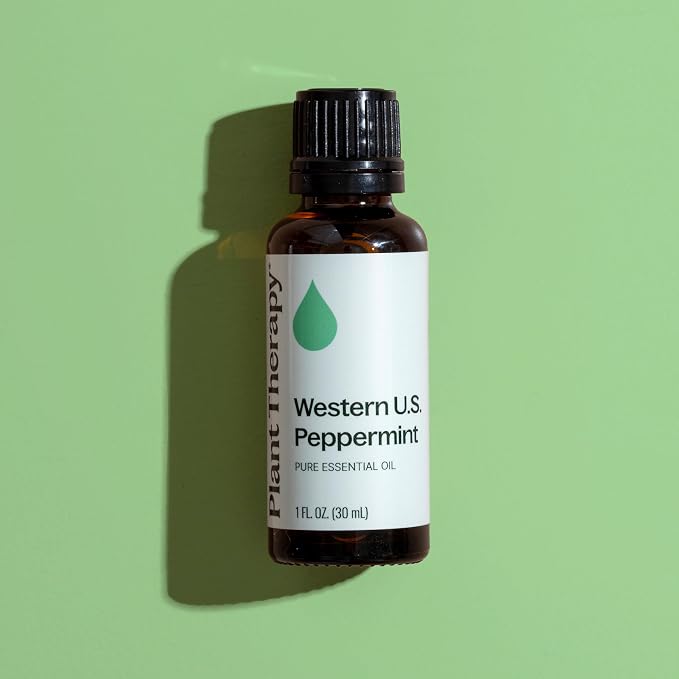 Plant Therapy Peppermint Western U.S. Essential Oil 30 mL (1 oz) 100% Pure, Undiluted, Therapeutic Grade