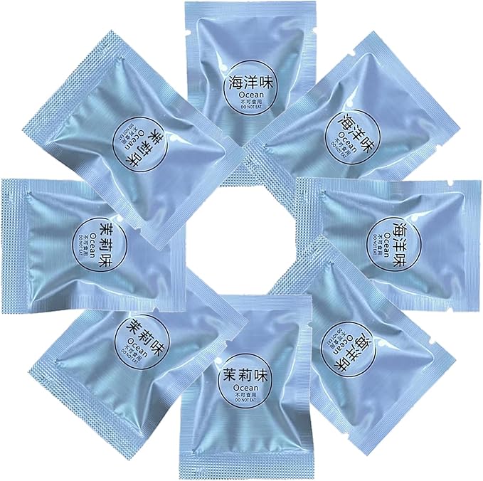8 Packs Car Air Fresheners Solid Fragrance Replacement Pads, Propeller Air Outlet Vent Fresheners Refill, Suitable for Automotive Interior Decoration (8 Packs)