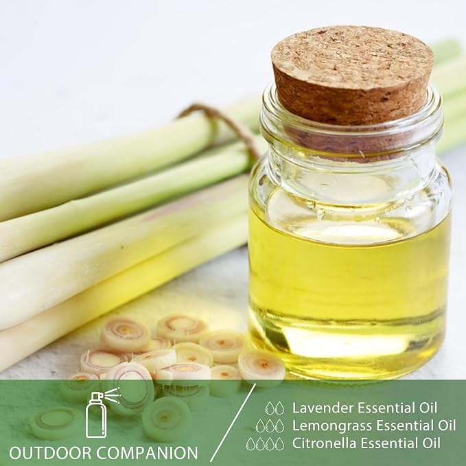 Citronella Essential Oil 1.01fl.oz/30ml, PHATOIL Premium Citronella Oils Long Lasting Scents for Aromatherapy, Diffuser, DIY Soap and Candle Making