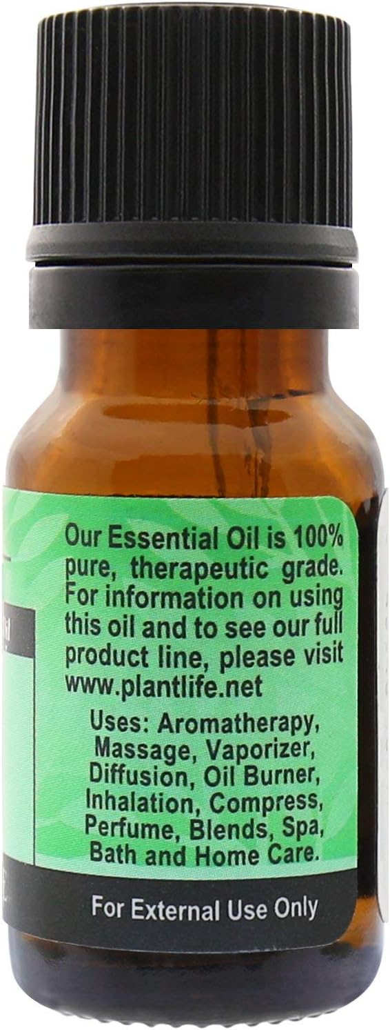Plantlife Holiday Set 3-Pack (Peppermint, Cinnamon Leaf, and Pine) Aromatherapy Essential Oil Set - No Additives or Fillers - Made in California 10 ml