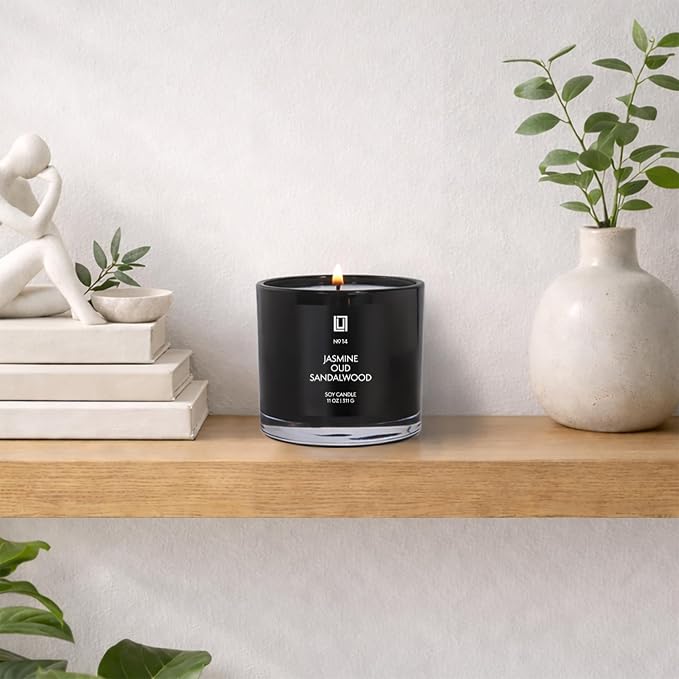 Lulu Candles | Pineapple Evergreen | Luxury Scented Soy Jar Candle | Hand Poured in The USA | Highly Scented & Long Lasting (11 Oz.)