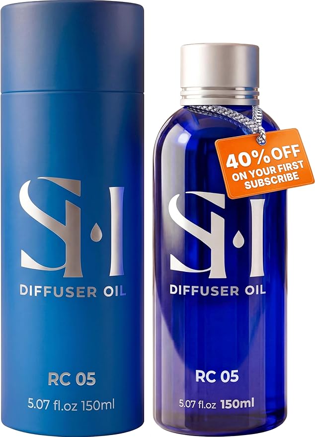 Royal Cashmere RC Hotel 5-Star RC05 Hotel Scent Diffuser Oil | 5.07 Fl oz (150 ml) - Waterless Diffuser Oil Refill & Highly Concentrated Fragrance Oil, Diffuser Oil Scents Luxury, Hotel Oil Diffuser