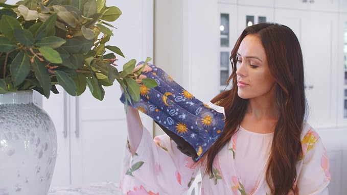 Nature's Approach Aromatherapy Belted Lumbar Wrap | Hot or Cold Therapy with a Soothing Blend of 12 Natural Herbs | Microwave and Freezer Safe