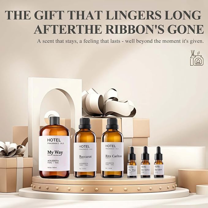 My Way Diffuser Oil Waterless Hotel Essential Oils for Diffusers for Home Inspired by The 1 Hotel Miami Scent - Premium Hotel Collection Diffuser Oil (16.9 Fl Oz (Pack of 1)