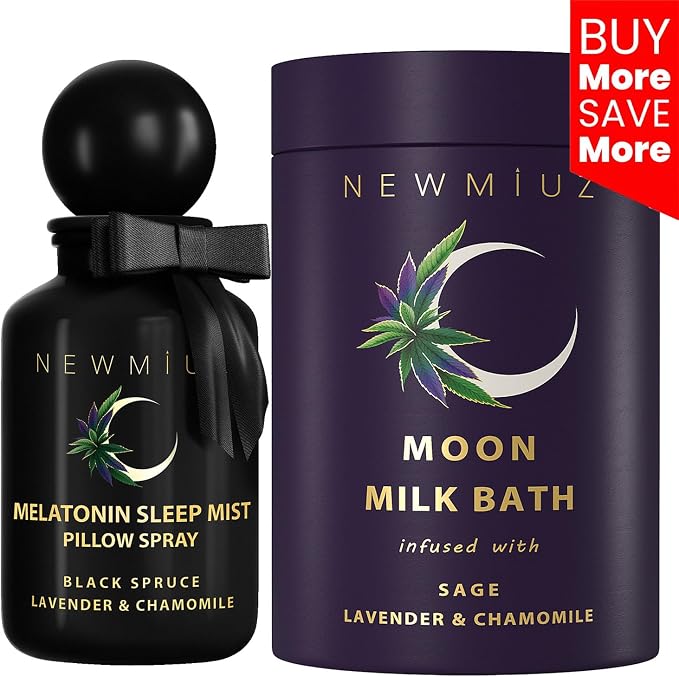 Luxurious Sleep Aromatherapy Bath Set Pack of 2
