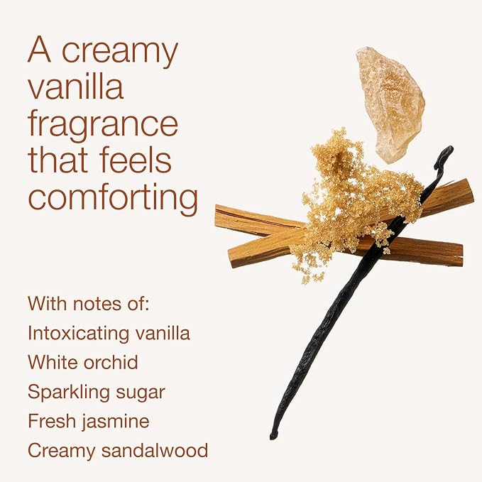 Bath & Body Works Warm Vanilla Sugar Body Cream, Ultimate Hydration Moisturizer with Shea Butter & Hyaluronic Acid for Dry Skin, Sparkling Sugar and Sweet Vanilla Scent, 8 oz - 1 Pack
