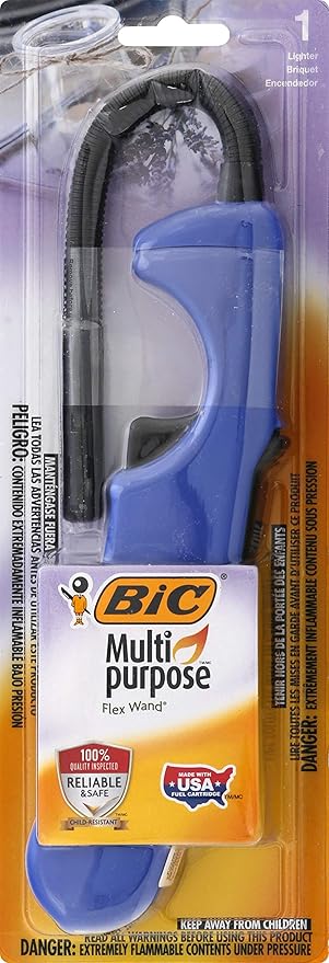 Bic 1pk Candle Flex Utility Lighter (Color May Vary)