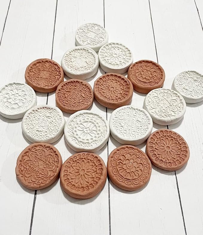 Clay Essential Oil Diffuser Stones, Terracotta Diffuser, Home Fragrance, Scent Diffuser, Office Decor, Passive Diffuser, Desk Accessories for Women