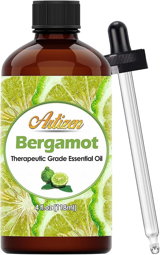 Artizen Bergamot Essential Oil 4oz – Bergamot Aromatherapy Oil