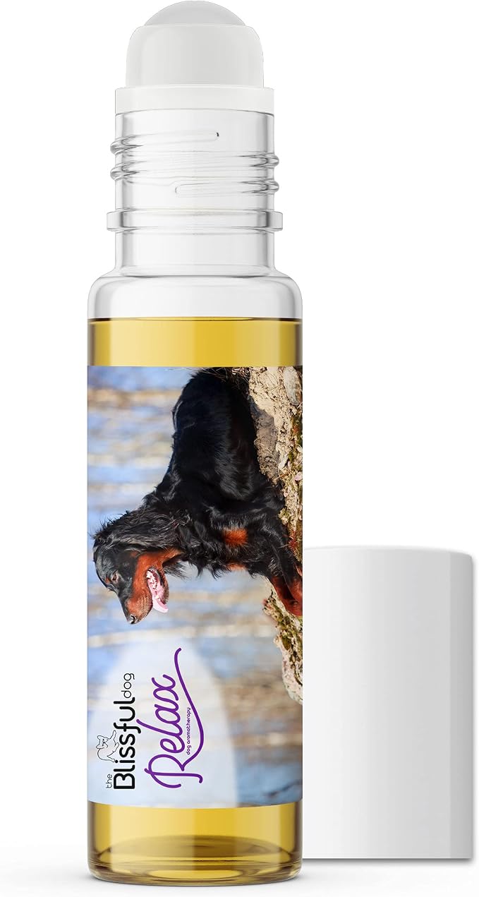 The Blissful Dog Gordon Setter Relax Dog Aromatherapy, 0.45-Ounce Roll-On