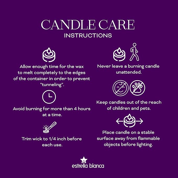 Lavender Fields Candle 7oz – Best Smelling Soy Candle, Non Toxic, Long Lasting, Gift for Women, Natural Soy Wax, Home Decor & Spa Ambience, Aromatherapy, Relaxing Home Scent
