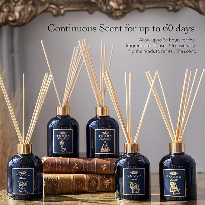TOCCA Chamonix Reed Diffuser, 6oz - Rosemary & Pine Scented