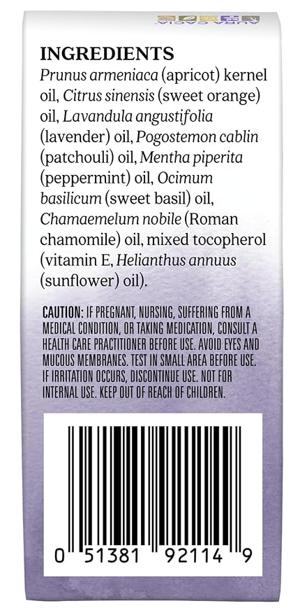 Aura Cacia Roll-On Essential Oil Blend, Chill Pill, 0.31 Ounce Bottle