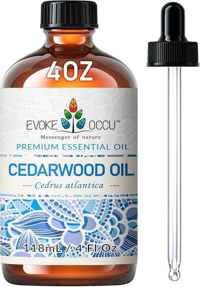 EVOKE OCCU Lemongrass Essential Oil and Cedarwood Essential Oil - 4 Fl Oz