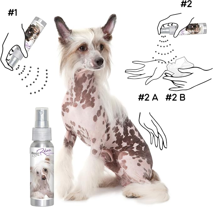 The Blissful Dog Chinese Crested Relax Dog Aromatherapy Spray for Your Dog's Anxiety