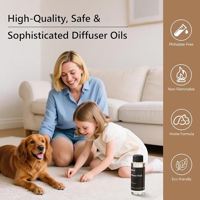 Hotel Diffuser Oil W Magic - The Iconic 5-Star Hotel Coastal Blend - Lemon Bergamot Sea Breeze - 120 mL Premium Fragrance Oil for Ultrasonic and Waterless Diffusers and Crafting