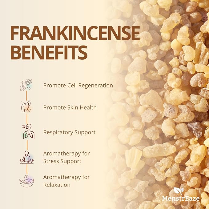 Skin Safe Frankincense Essential Oil for Face and More, 100% Natural & Pure Frankincense Oil for Skin, Candle Making, Body Massages, Therapeutic Grade Essential Oil, Woody & Soothing Scent, 10ml