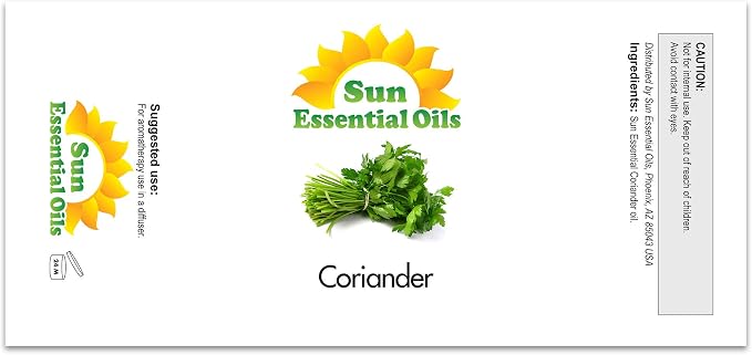 Coriander (Large 4 Ounce) Best Essential Oil