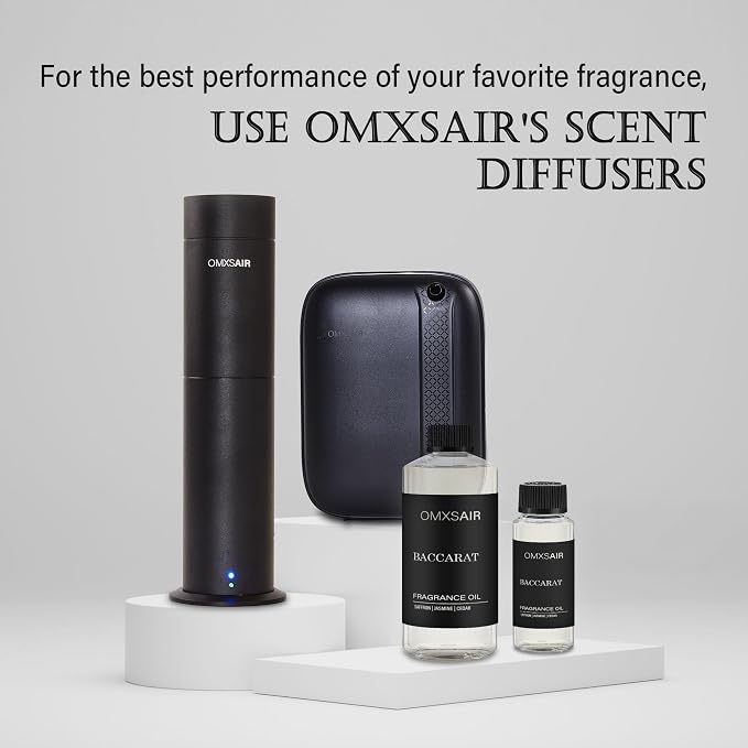 Baccarat Hotel Diffuser Oil Inspired by Baccarat NY hotel 16.9Fl Oz(500ml) - Hotel Fragrance Diffuser Oil & Home Luxury Scents - Saffron, Cedar,Ambergris Essential Oils Blend for Aromatherapy Diffuser
