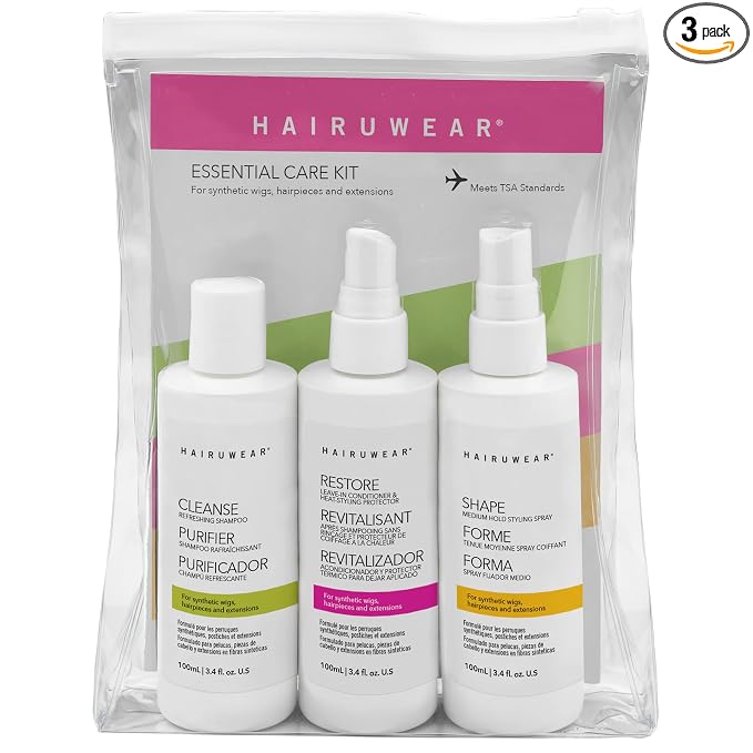 HairUWear Essential Care Travel Kit