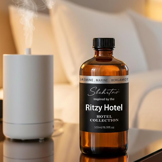 Hotel Collection Diffuser Oil – Inspired by Iconic Five-Star Coastal Hotel Scents – for Essential Oil & Waterless Diffusers (4 Fl Oz (Pack of 1))