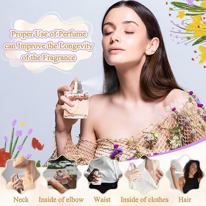 JUYRLE Perfume Making Kit- DIY Roller Perfume Making Kits for Women, Make Your Own Scent with Essential Oil, Bottle, Roller Fragrance Set, Fragrance Gifts for Women Girls
