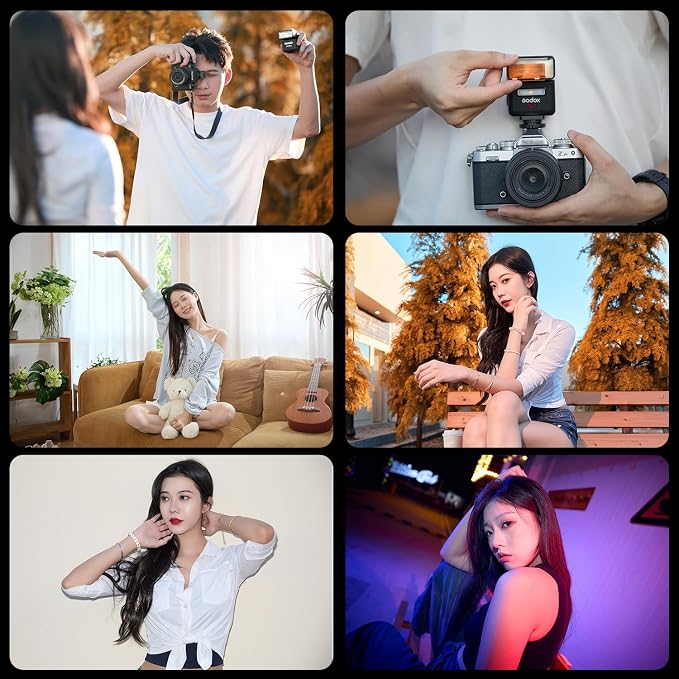 Godox iT32 TTL Camera Flash IT32 iFlash Camera Flash, Built-in 2.4GHz Receiver, with Storage Bag and Diffuser, Matching X5 Wireless Flash Trigger can work for Canon, Nikon, Sony, Fujifilm, Olympus etc