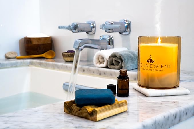Flameless Essential Oil Diffuser - Corded. It Features an Easy to use 150ml Water Tank, Light on or Off Mode, and a Safety auto-Switch That Prevents it from overheating in case it Runs Out of Water.