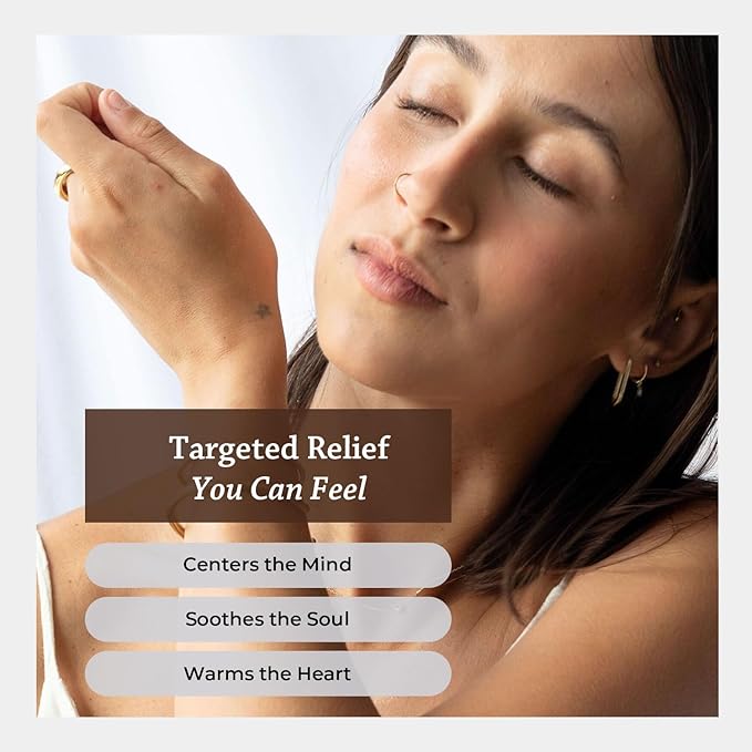 Silk Road Organic Patchouli Essential Oil Roll On, USDA Certified - Uplift Mood, Enhance Attraction, Ease Stress & Relax - 10 ml Aromatherapy Roller