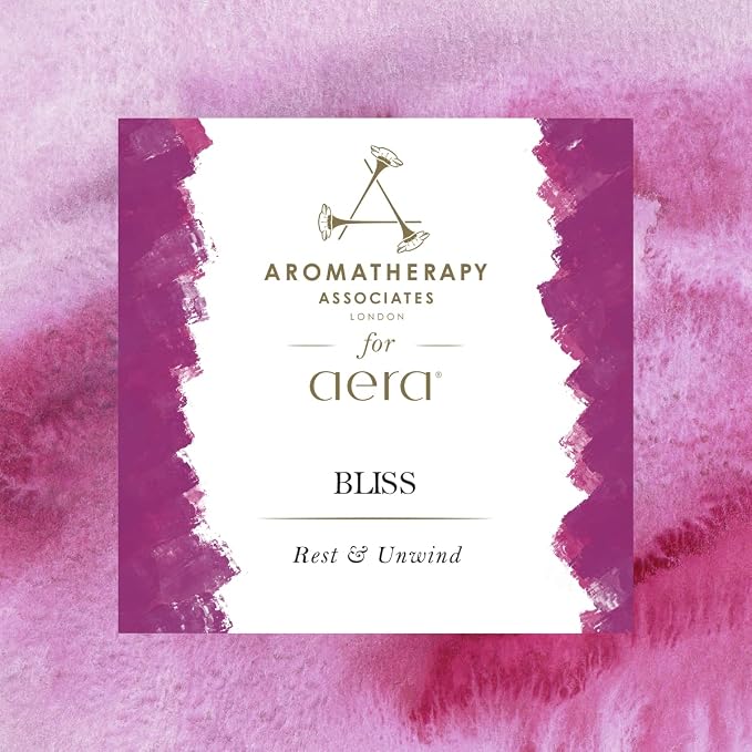 Aera Mini Bliss Aromatherapy Essential Oil Home Fragrance Scent Refill - Notes of Marjoram, Ylang-Ylang and Valerian - Works with the Aera Mini Diffuser, Mini Scent Capsule Size