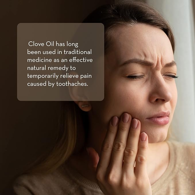 Pure Body Naturals Clove Bud Essential Oil, 10 ml - Pure and Undiluted Therapeutic Grade for Aromatherapy Diffuser and Relief