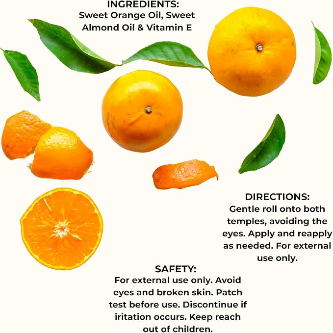 AIYE Essentials Sweet Orange Essential Oil Roll On .34 ml