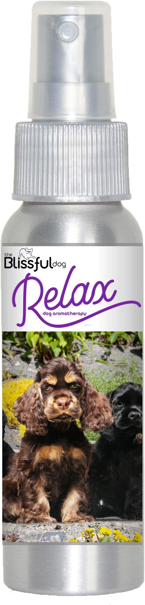 The Blissful Dog Cocker Spaniel Relax Dog Aromatherapy Spray for Your Dog's Anxiety