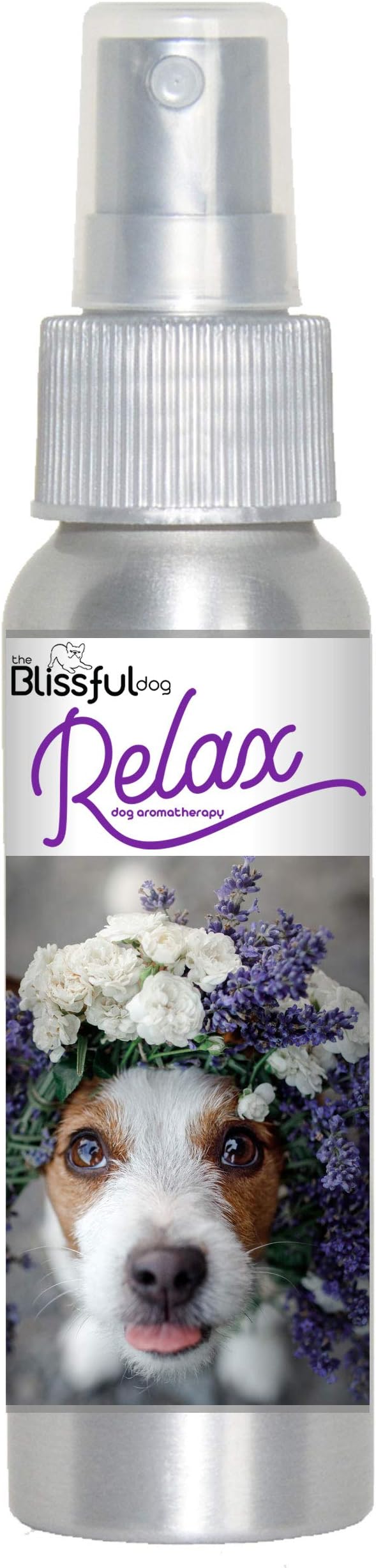 The Blissful Dog Jack Russell Terrier Relax Dog Aromatherapy Spray for Your Dog's Anxiety
