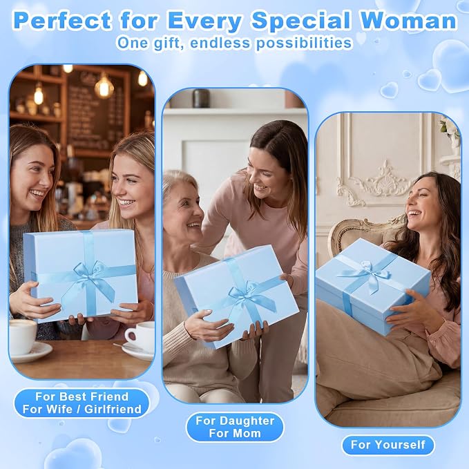 11 Pcs Birthday Gift for Women Mother Gifts Set Spa Gift Baskets for Women Get Well Care Package for Mom Her Wife Friend