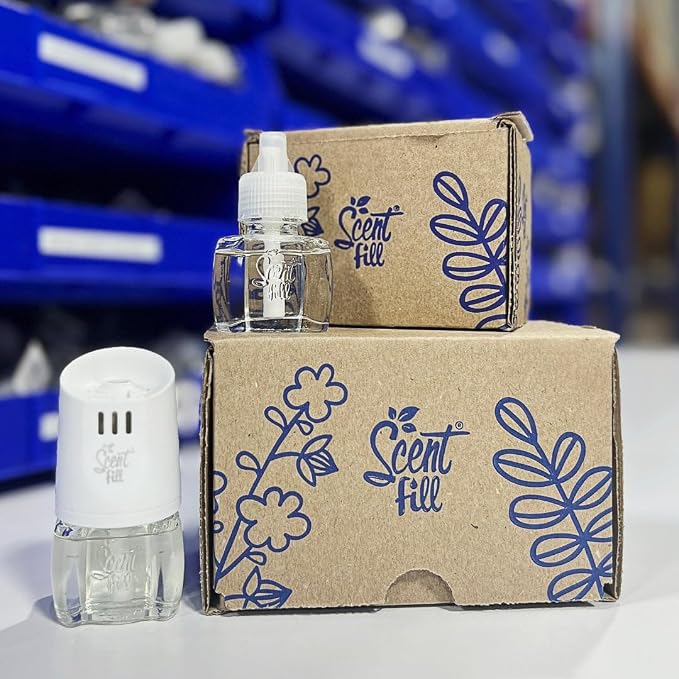 Scent Fill 100% Natural Juniper Woods Plug in Air Freshener, Scented Oil Refills, 3 Refills