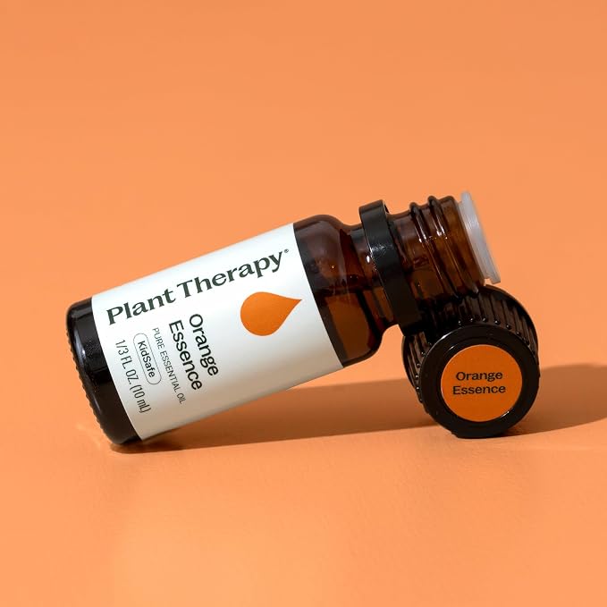 Plant Therapy Orange Essence Oil, 10 mL (1/3 oz), 100% Pure and Undiluted, Great for Diffusers and Aromatherapy