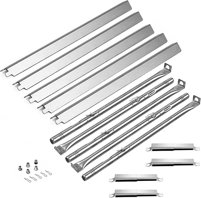 463448021 Grill Replacement Parts for Charbroil Performance 5 Burner Grill Parts 463449021 463458021 463451022 463450022 463455021 Char Broil G428-5102-W1 G327-2100-W1 Burner G325-0002-W1 Heat Tent
