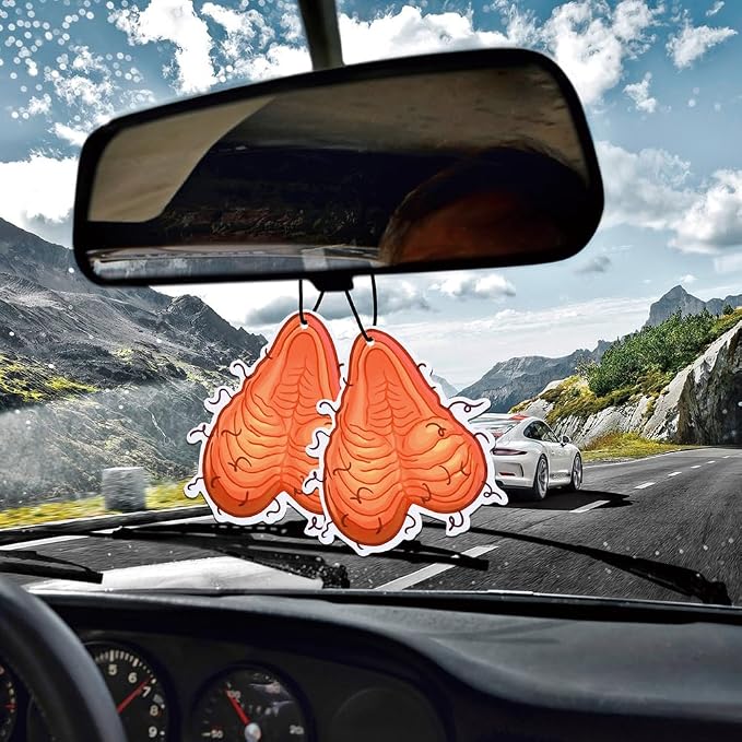 2PCS Car Air Fresheners Funny Car Present for Women Men Him Her Dad - Novelty Gift Car Interior Accessories Hanging Scents Anime Freshener Automotive Room Decor for Women Teen Girls Gift