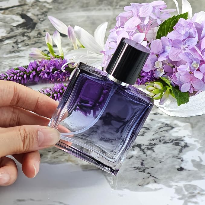 30ml/1.0 Oz Glass Spray Bottle Perfume Atomizer,Perfume Bottles Empty Travel Refillable Spray Bottle with 3 Kinds of Dispenser (30ml)